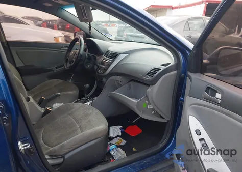 2015 Hyundai Accent Gls z USA, uszkodzony, nr VIN KMHCT4AEXFU904411